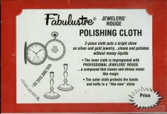 Fabulustre jewelry and watch polishing cloth