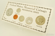 1971-D US Memorial Coinage Presidential Series set; Washington/Jefferson/Lincoln/Roosevelt/Kennedy