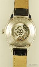 Fossil 17J automatic grade ME1031 wrist watch with day, date & calendar, SS WR case, display back