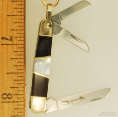 Pocket knife fobs, offered in various styles and finishing options