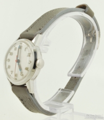 Concord 17J grade CXC ladies' wrist watch #221, WBM & SS round case with a tapered bezel