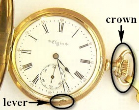 Lever-Set Pocket Watch