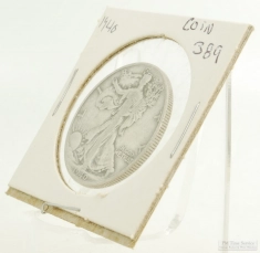 1940 Walking Liberty $0.50 (fifty cent) US Coin, circulated, "Good" condition