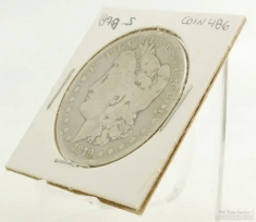 1879-S Morgan Dollar $1.00 US Coin, circulated, "Average" condition
