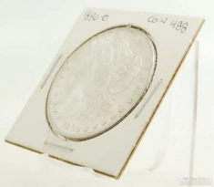 1880-O Morgan Dollar $1.00 US Coin, circulated, "Very Good" condition