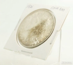 1921 Morgan Dollar $1.00 US Coin, circulated, "Average" condition