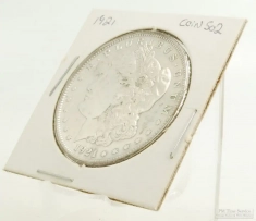 1921 Morgan Dollar $1.00 US Coin, circulated, "Fine" condition