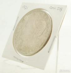 1921 Morgan Dollar $1.00 US Coin, circulated, "Good" condition