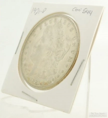 1921-D Morgan Dollar $1.00 US Coin, circulated, "Fine" condition