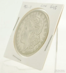 1921-D Morgan Dollar $1.00 US Coin, circulated, "Fine" condition