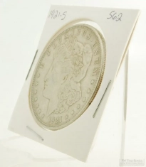 1921-S Morgan Dollar $1.00 US Coin, circulated, "Average" condition
