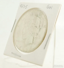 1923-S Peace Dollar $1.00 US Coin, circulated, "Fine" condition