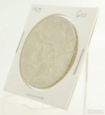 1925 Peace Dollar $1.00 US Coin, circulated, "Fine" condition