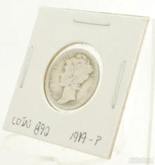 Mercury $0.10 (ten cent) dime US Coins, circulated, various dates & mintages