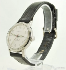 Girard-Perregaux 17J Seashark grade 6XM wrist watch, elegant WBM & SS round case