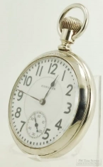 Hamilton 16S 17J LS adj. 3p grade 974 Special pocket watch #2536449, WBM Hamilton GB&B display case
