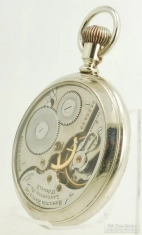 Hamilton 16S 17J LS adj. 3p grade 974 Special pocket watch #2536449, WBM Hamilton GB&B display case