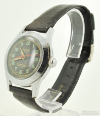 Berco 7J wrist watch, heavy SS round water resistant case