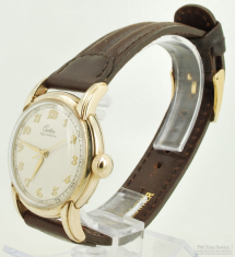 Croton 17J automatic grade A3SY Aquamatic wrist watch #800, heavy YGF Aquamatic model WR case